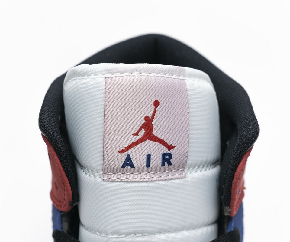 Nike Air Jordan 1 Mid Multicolor Swoosh 852542 146 10 - www.kickbulk.cc