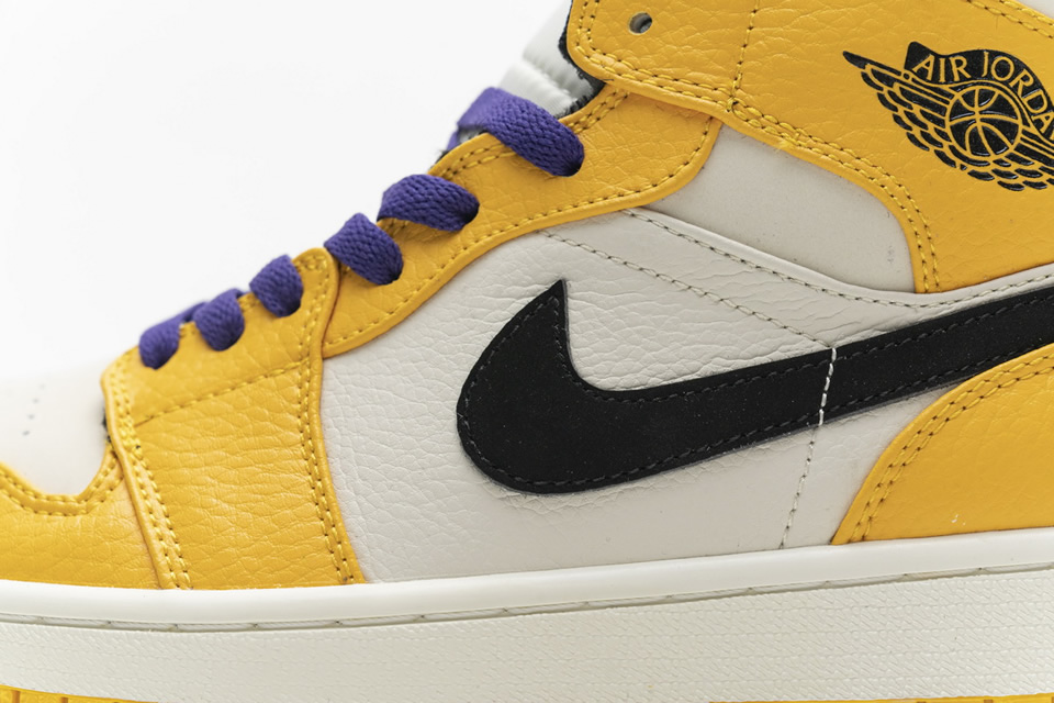 Nike Air Jordan 1 Mid Lakers 852542 700 10 - www.kickbulk.cc