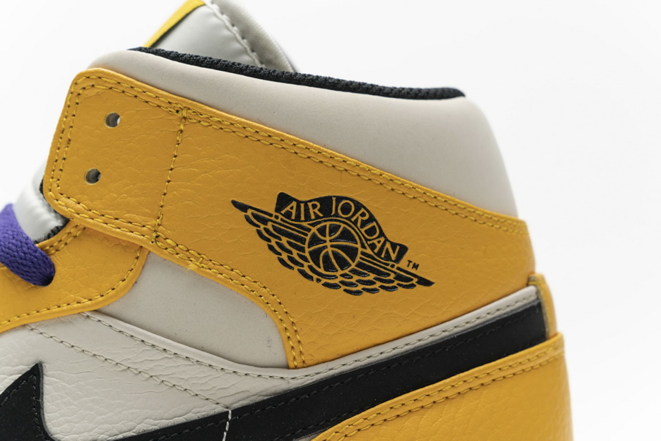 Nike Air Jordan 1 Mid Lakers 852542 700 11 - www.kickbulk.cc