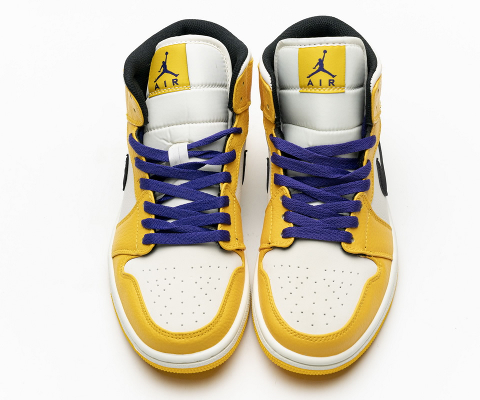 Nike Air Jordan 1 Mid Lakers 852542 700 2 - www.kickbulk.cc