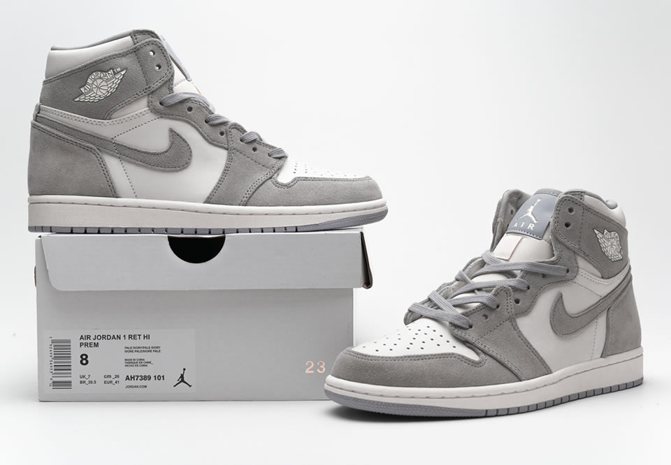 Nike Air Jordan 1 Pale Ivory Ah7389 101 9 - www.kickbulk.cc