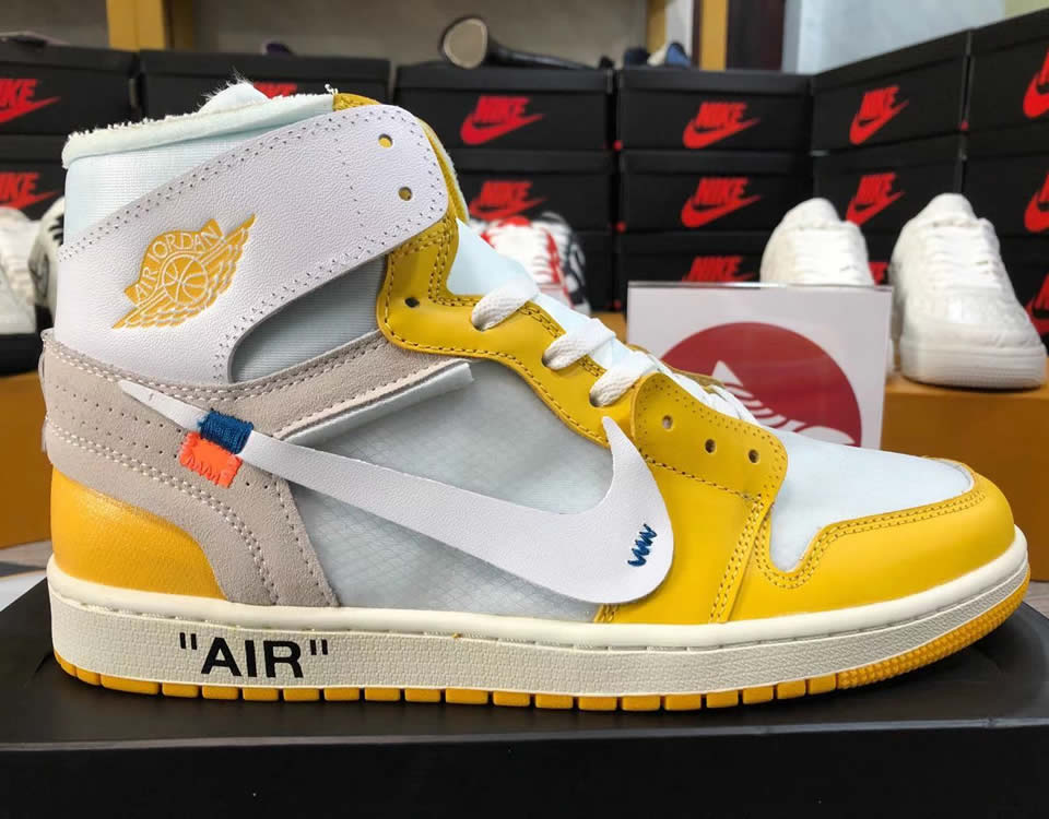 Off White Air Jordan 1 Retro High Og Canary Yellow Aq0818 149 7 - www.kickbulk.cc