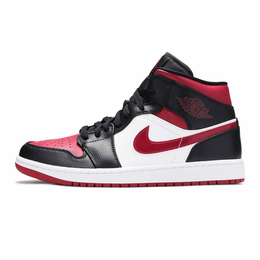 Nike Air Jordan 1 Mid Noble Red Factory Resale Bq6472 016 1 - www.kickbulk.cc