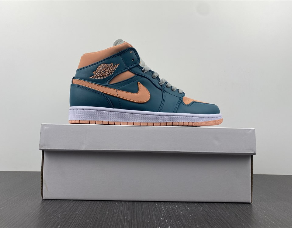 Air Jordan 1 Mid Dark Teal Green Wmns Bq6472 308 14 - www.kickbulk.cc