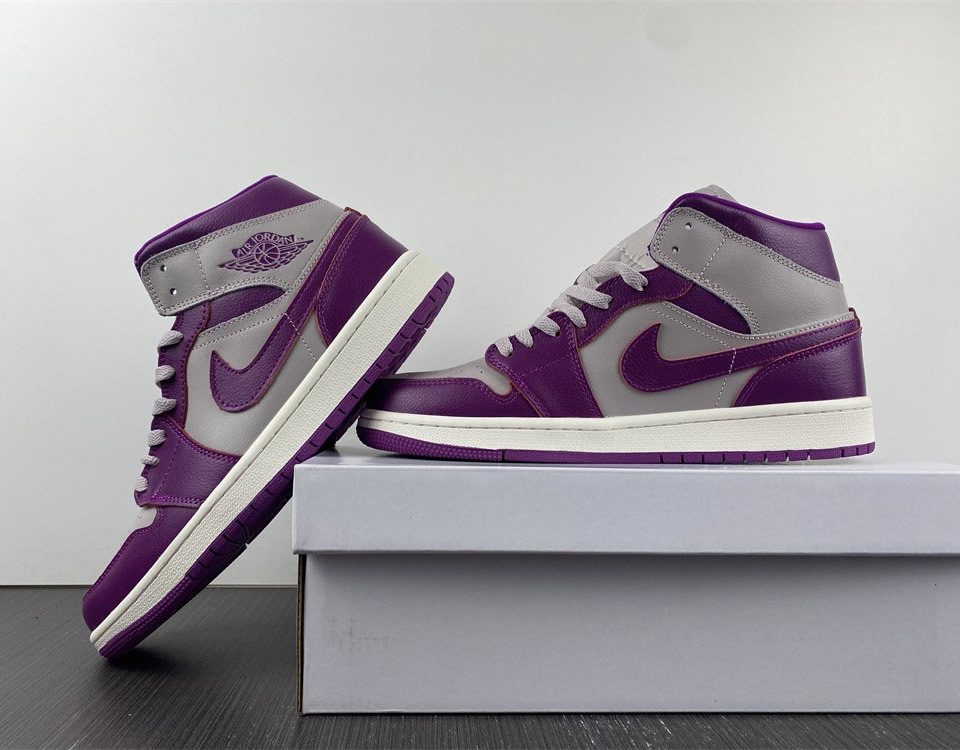 Air Jordan 1 Mid Magenta Wmns Bq6472 501 13 - www.kickbulk.cc