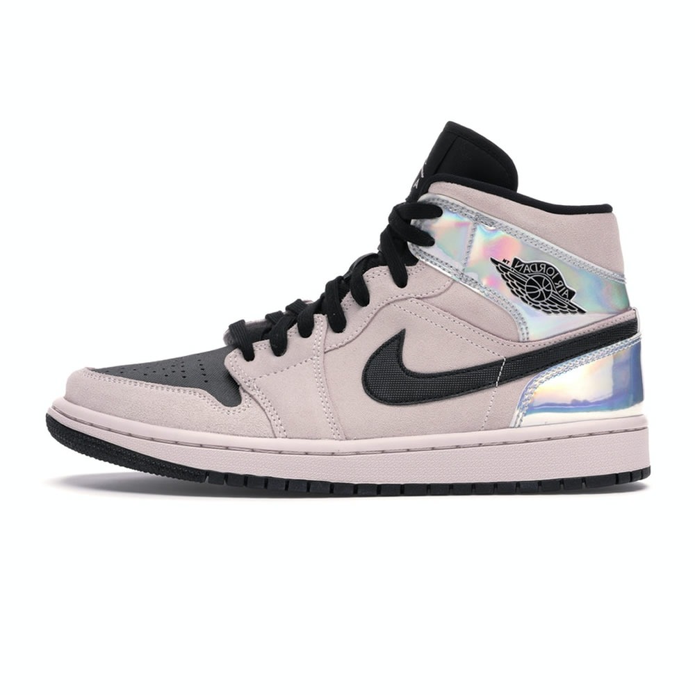 Nike Jordan 1 Mid Dirty Powder Iridescent Bq6472 602 1 - www.kickbulk.cc