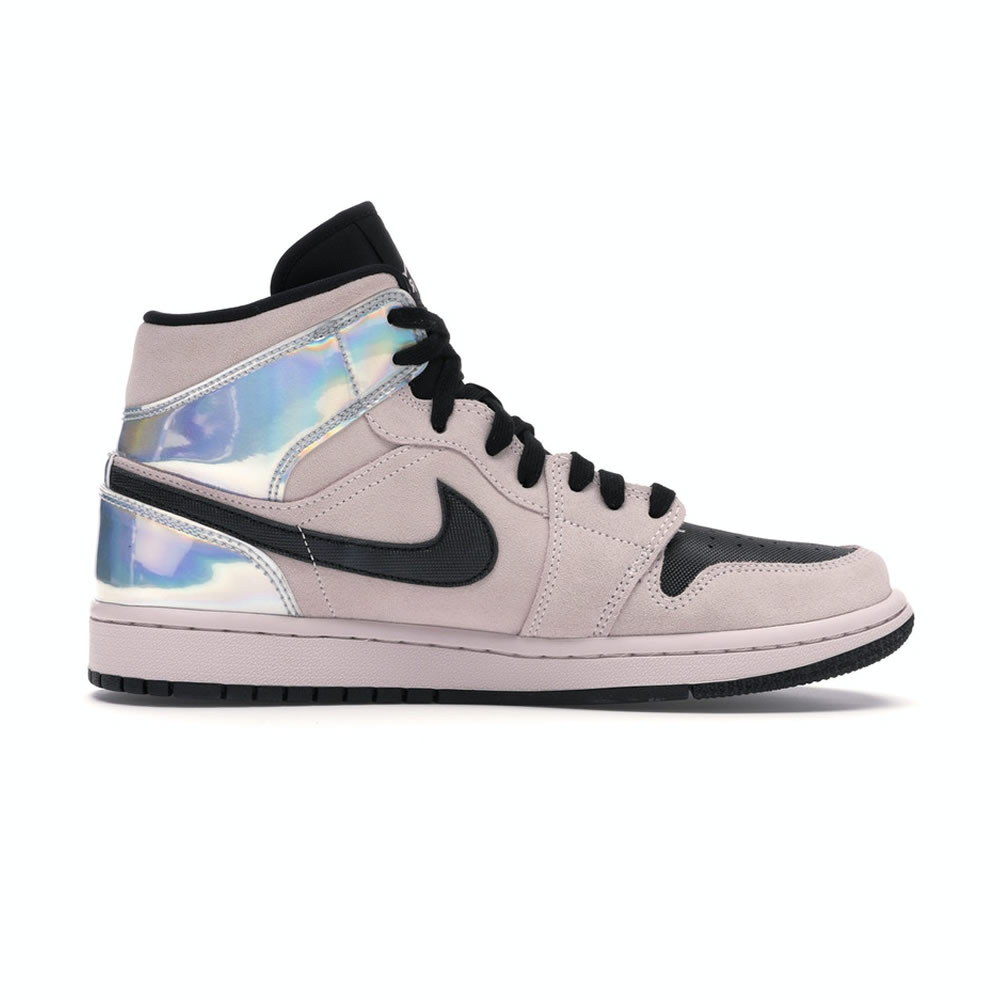 Nike Jordan 1 Mid Dirty Powder Iridescent Bq6472 602 2 - www.kickbulk.cc