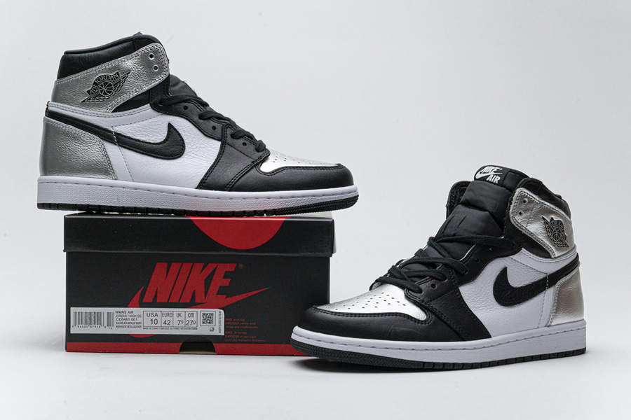 Nike Air Jordan 1 High Og Metallic Silver Cd0461 001 21 - www.kickbulk.cc