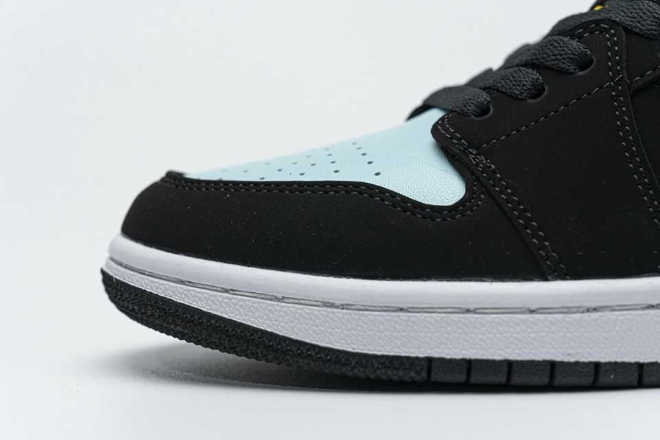 Nike Air Jordan 1 Low Black Yellow Blue Ck3022 013 13 - www.kickbulk.cc