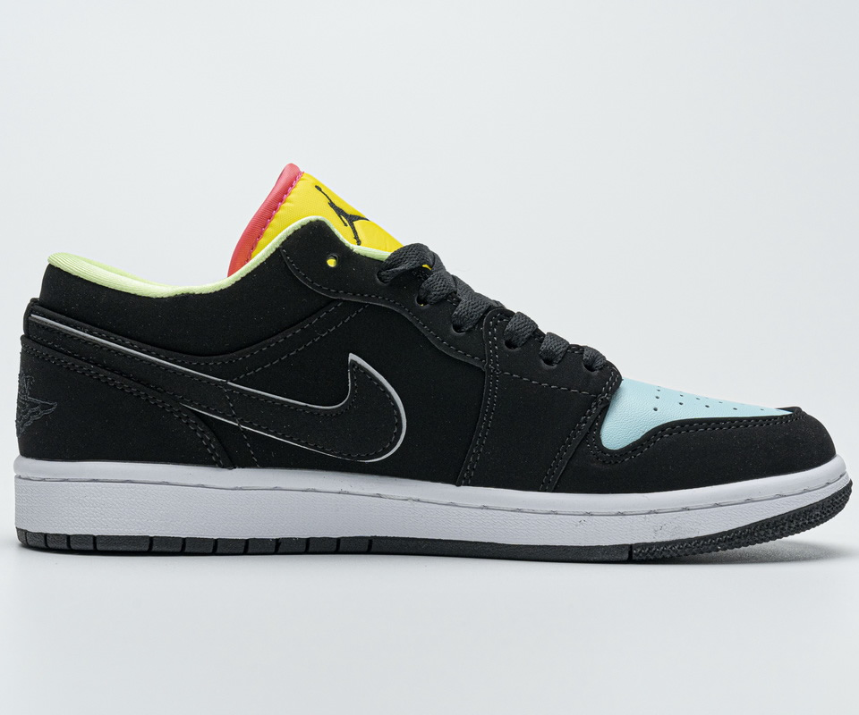 Nike Air Jordan 1 Low Black Yellow Blue Ck3022 013 5 - www.kickbulk.cc