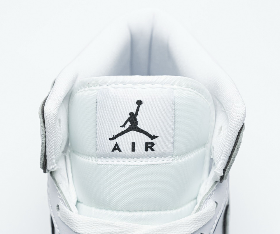 Nike Air Jordan 1 Mid Iridescent Reflective White Ck6587 100 10 - www.kickbulk.cc