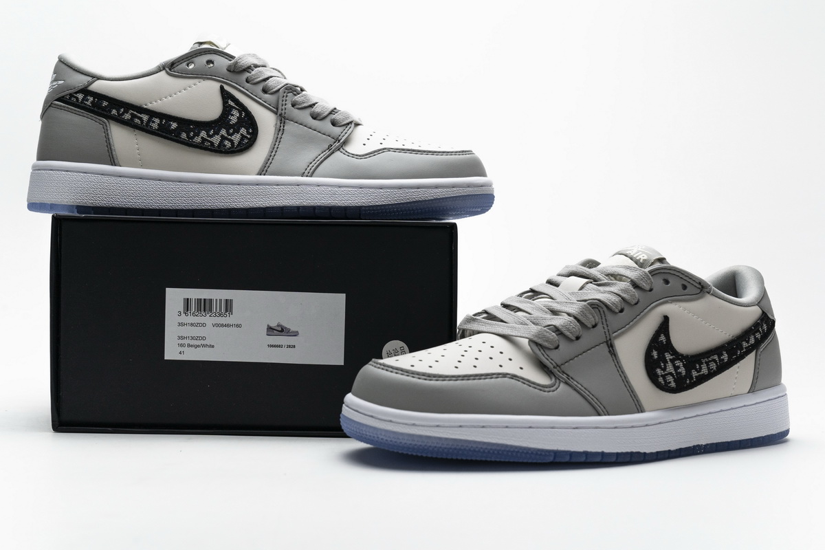 Nike Cn8608 002 Dior X Air Jordan 1 Low Wolf Grey 7 - www.kickbulk.cc