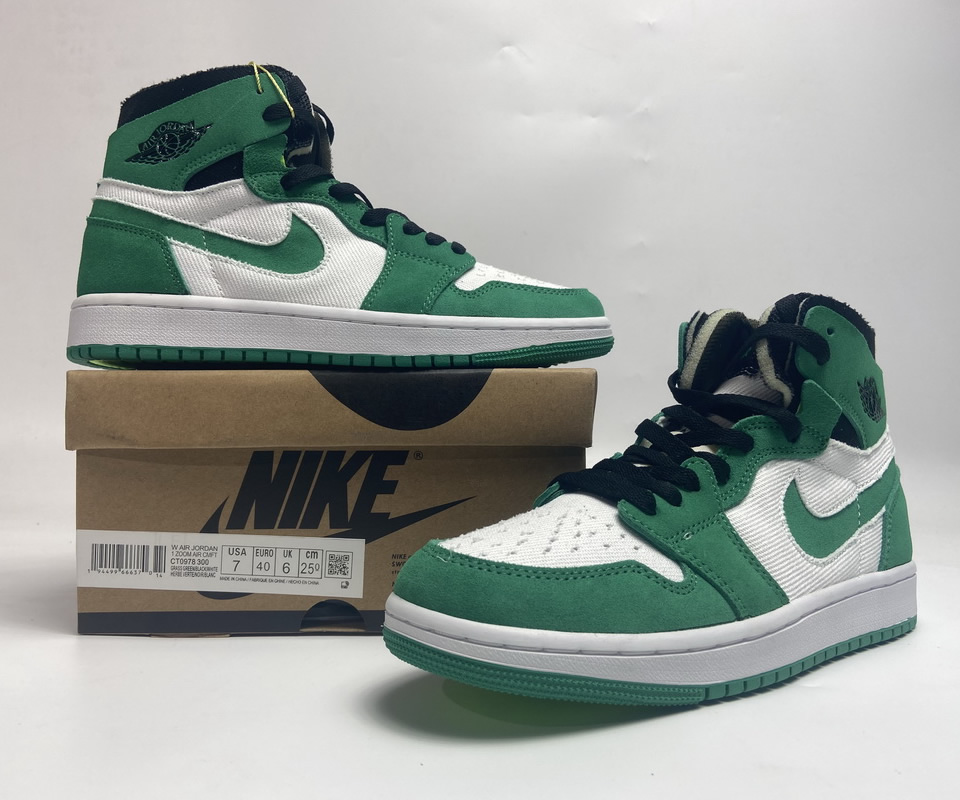 Air Jordan 1 Zoom Comfort Stadium Green Ct0978 300 19 - www.kickbulk.cc