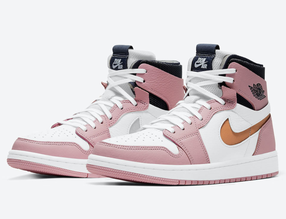 Air Jordan 1 High Zoom Wmns Pink Glaze Ct0979 601 3 - www.kickbulk.cc