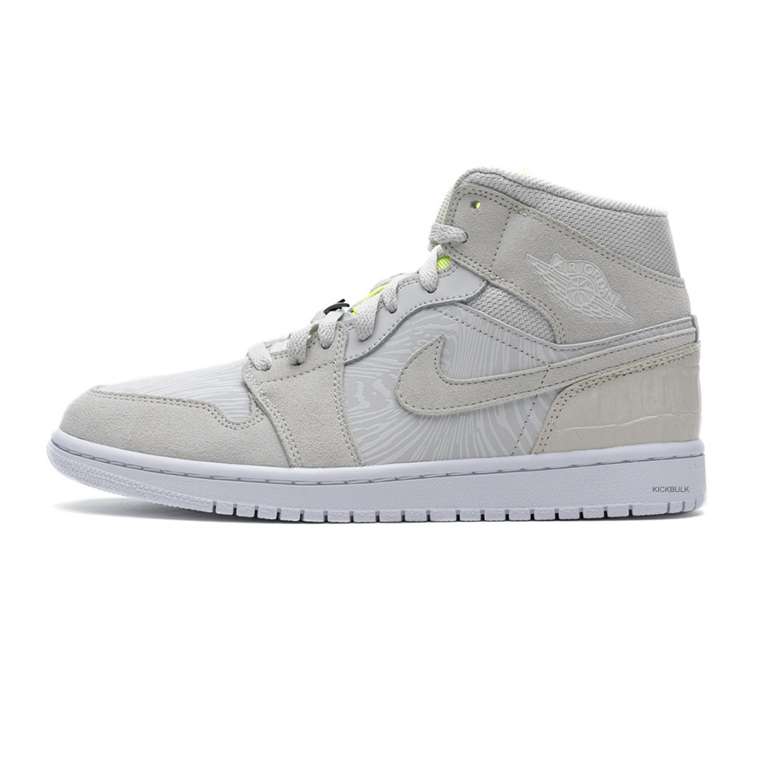 Nike Air Jordan 1 Grey Ghost Green Cv3018  001 1 - www.kickbulk.cc