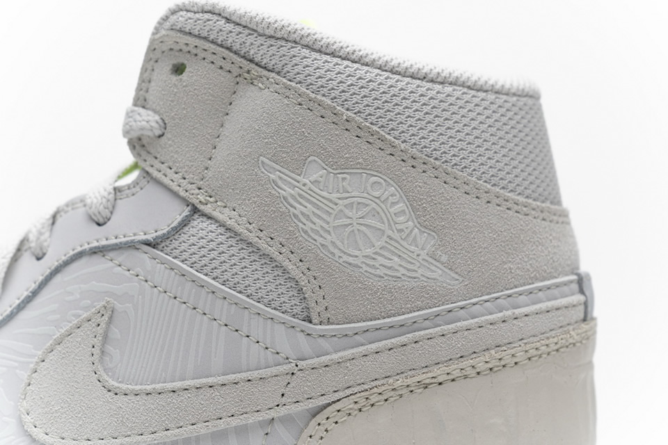 Nike Air Jordan 1 Grey Ghost Green Cv3018  001 12 - www.kickbulk.cc