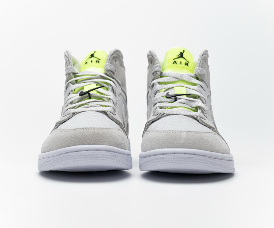 Nike Air Jordan 1 Grey Ghost Green Cv3018  001 6 - www.kickbulk.cc