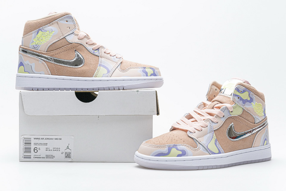 Nike Wmns Air Jordan 1 Mid Se P(her)spective Cw6008 600 3 - www.kickbulk.cc