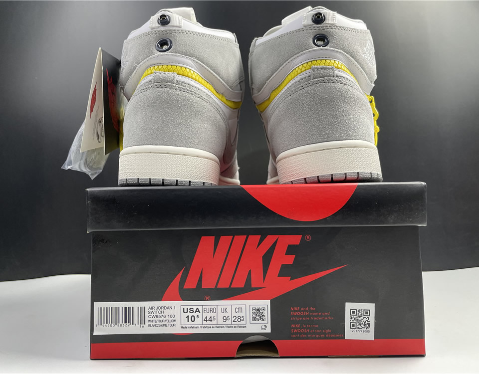 Nike Air Jordan 1 High Switch Light Smoke Grey Cw6576 100 22 - www.kickbulk.cc