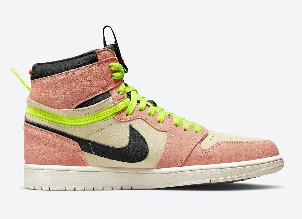 Nike Air Jordan 1 High Switch Pink Volt Cw6576 800 5 - www.kickbulk.cc