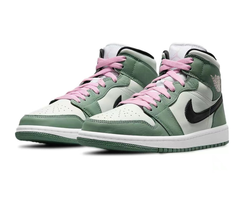 Air Jordan 1 Mid Se Wmns Dutch Green Cz0774 300 3 - www.kickbulk.cc