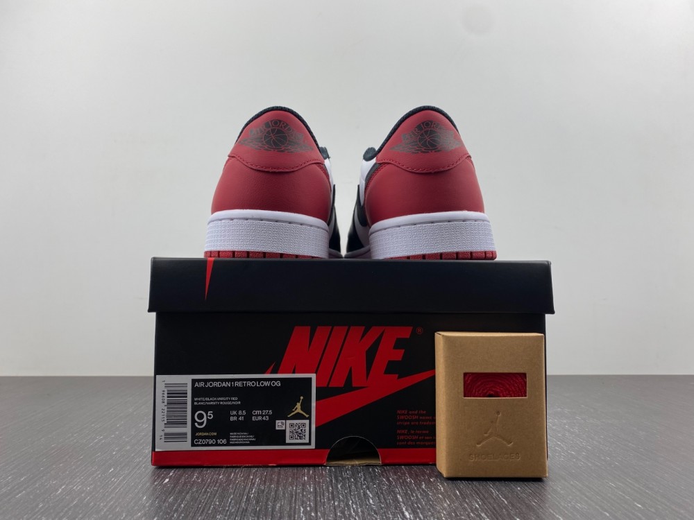 Air Jordan 1 Retro Low Og Black Toe Cz0790 106 12 - www.kickbulk.cc