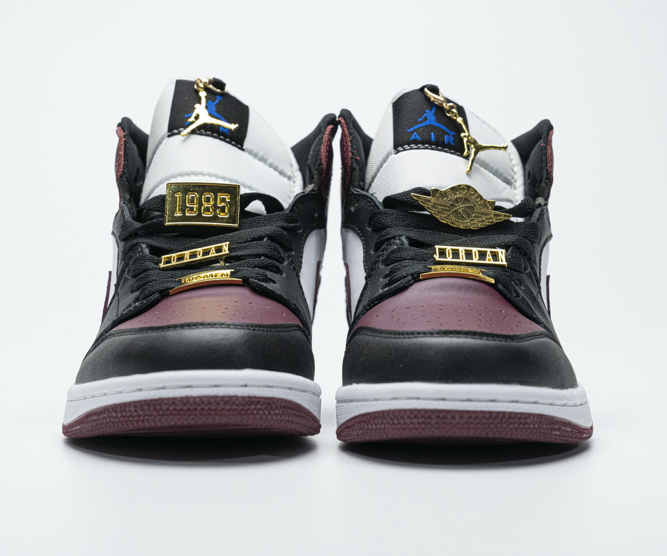 Nike Air Jordan 1 Mid Marron Black Gold Cz4385 016 4 - www.kickbulk.cc