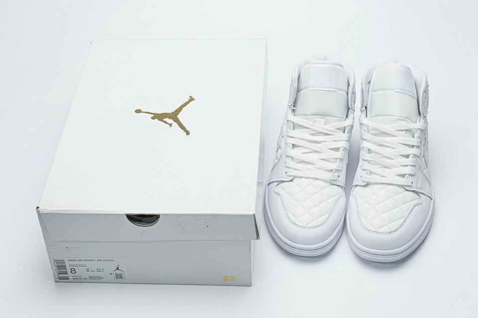 Nike Air Jordan 1 Mid Quilted White Db6078 100 5 - www.kickbulk.cc