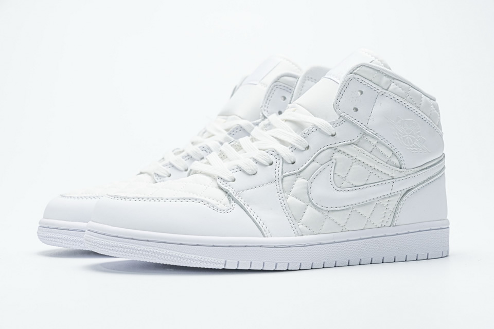 Nike Air Jordan 1 Mid Quilted White Db6078 100 6 - www.kickbulk.cc