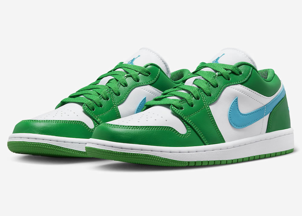 Air Jordan 1 Low Lucky Green Dc0774 304 3 - www.kickbulk.cc