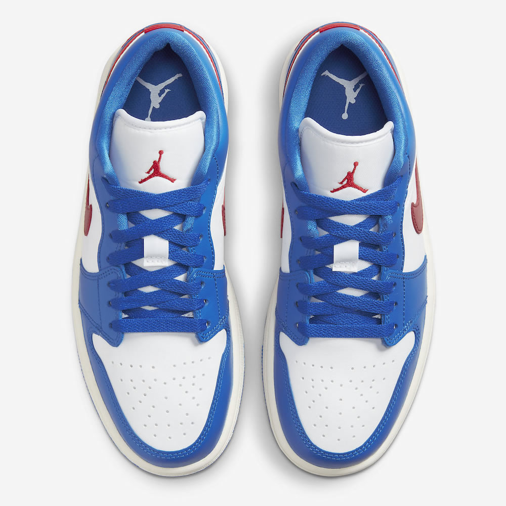 Air Jordan 1 Low Sport Blue Gym Red Wmns Dc0774 416 2 - www.kickbulk.cc