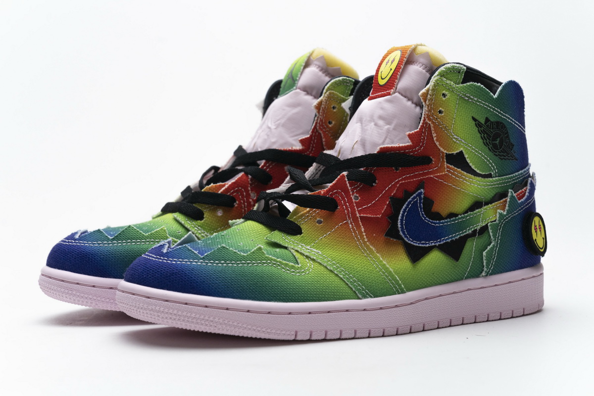 J Balvin X Air Jordan 1 Retro High Og Multi Color Release Date Dc3481 900 4 - www.kickbulk.cc