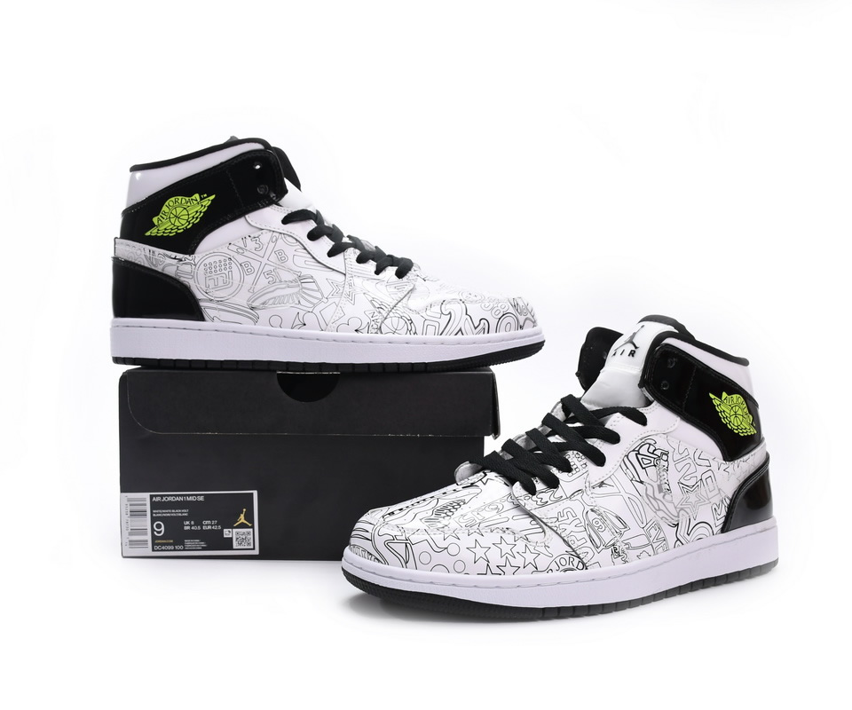 Air Jordan 1 Mid Se Gs Diy Dc4099 100 5 - www.kickbulk.cc