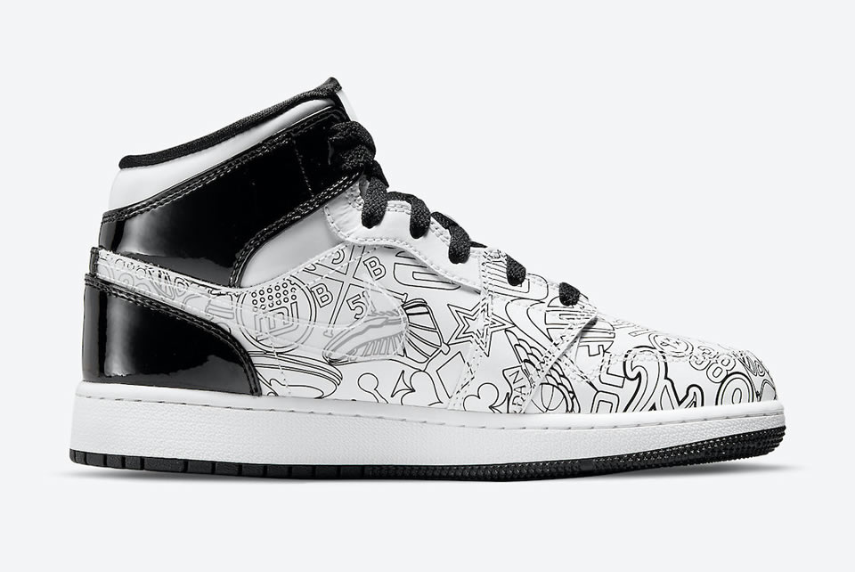 Air Jordan 1 Mid Se Gs Diy Dc4099 100 7 - www.kickbulk.cc