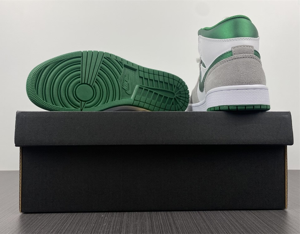 Air Jordan 1 Mid Se Grey Pine Green Dc7294 103 19 - www.kickbulk.cc