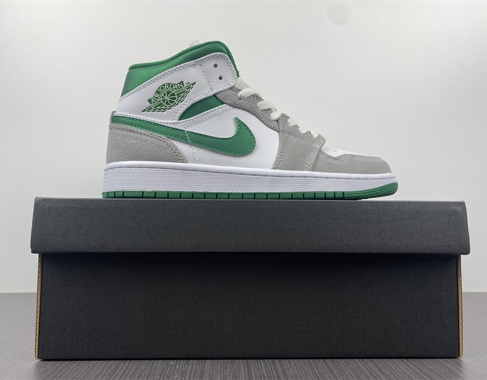 Air Jordan 1 Mid Se Grey Pine Green Dc7294 103 22 - www.kickbulk.cc