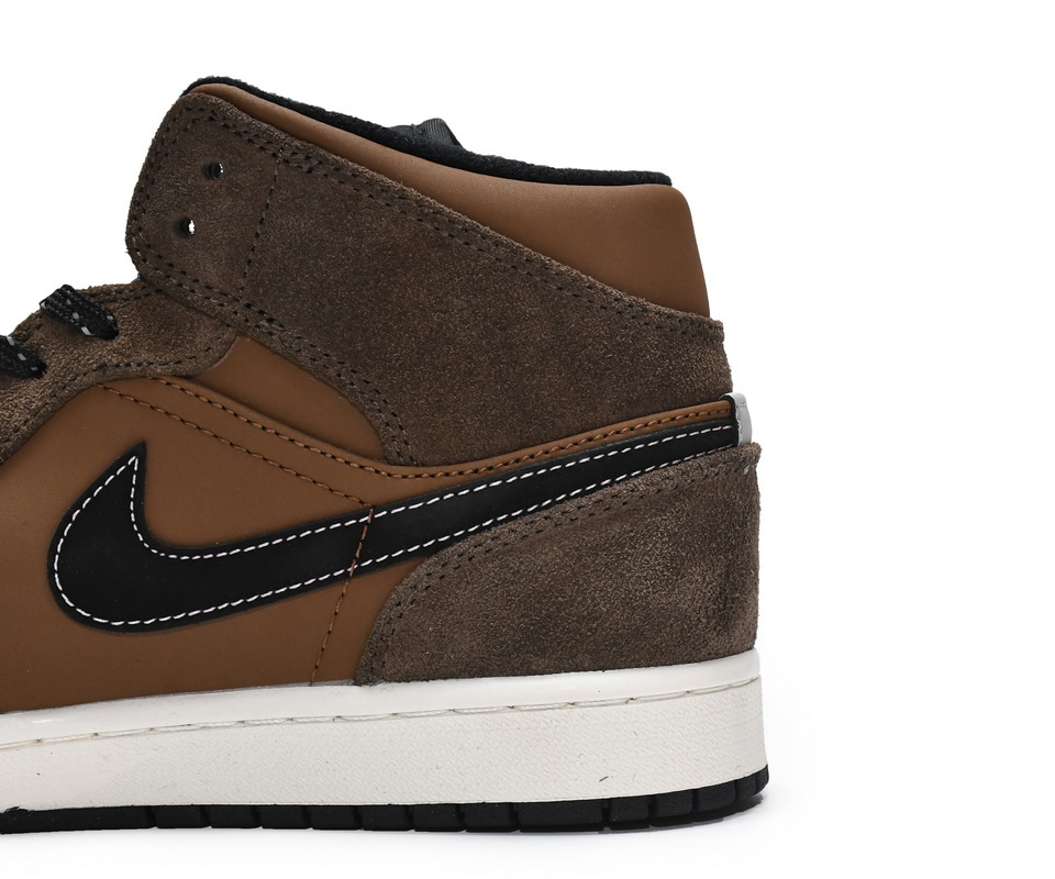 Air Jordan 1 Mid Se Dark Chocolate Dc7294 200 10 - www.kickbulk.cc