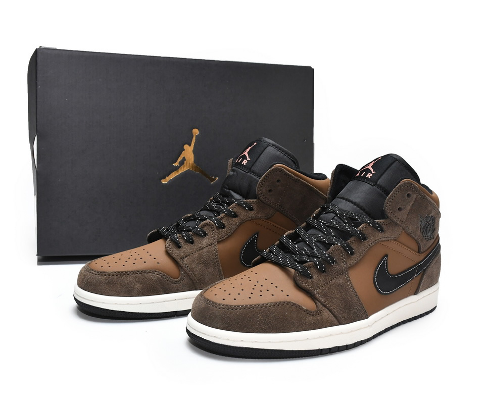 Air Jordan 1 Mid Se Dark Chocolate Dc7294 200 4 - www.kickbulk.cc