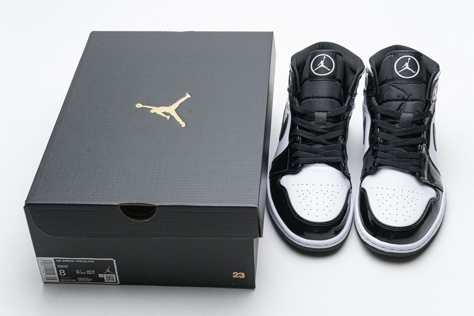 Air Jordan 1 Mid All Star Black White Dd1649 001 7 - www.kickbulk.cc