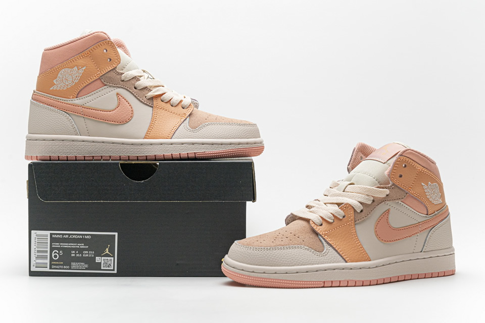 Nike Air Jordan 1 Mid Atomic Orange Dh4270 800 6 - www.kickbulk.cc