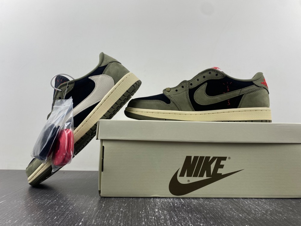 Travis Scott Air Jordan 1 Low Og Sp Black Olive Dm7866 002 11 - www.kickbulk.cc