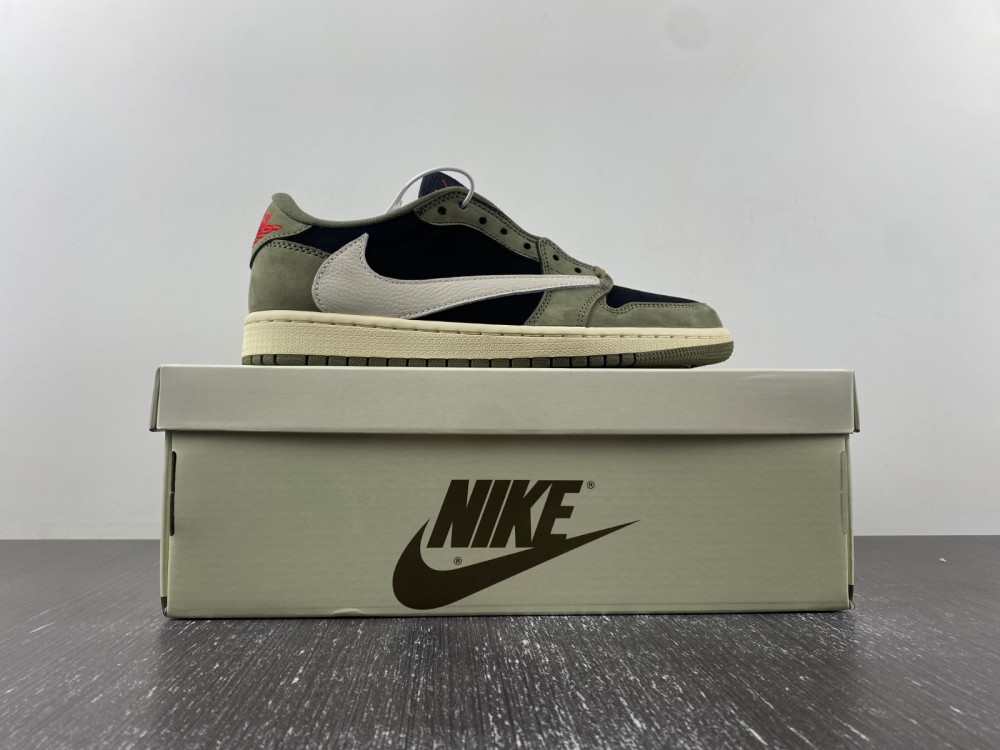 Travis Scott Air Jordan 1 Low Og Sp Black Olive Dm7866 002 12 - www.kickbulk.cc