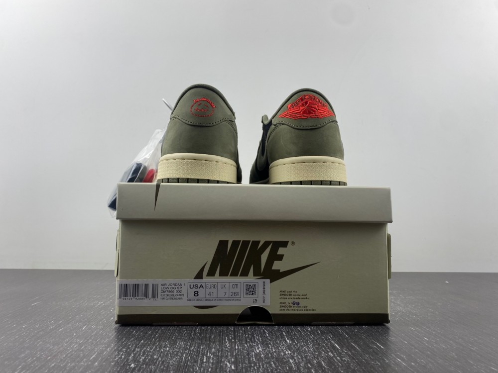 Travis Scott Air Jordan 1 Low Og Sp Black Olive Dm7866 002 13 - www.kickbulk.cc