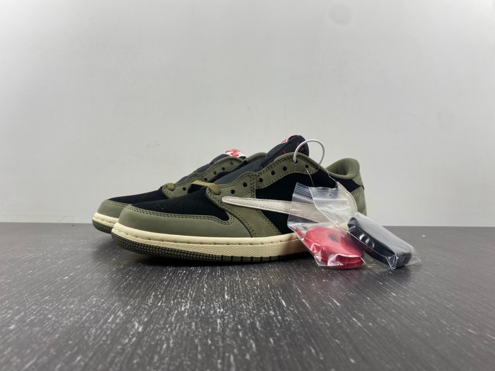 Travis Scott Air Jordan 1 Low Og Sp Black Olive Dm7866 002 6 - www.kickbulk.cc