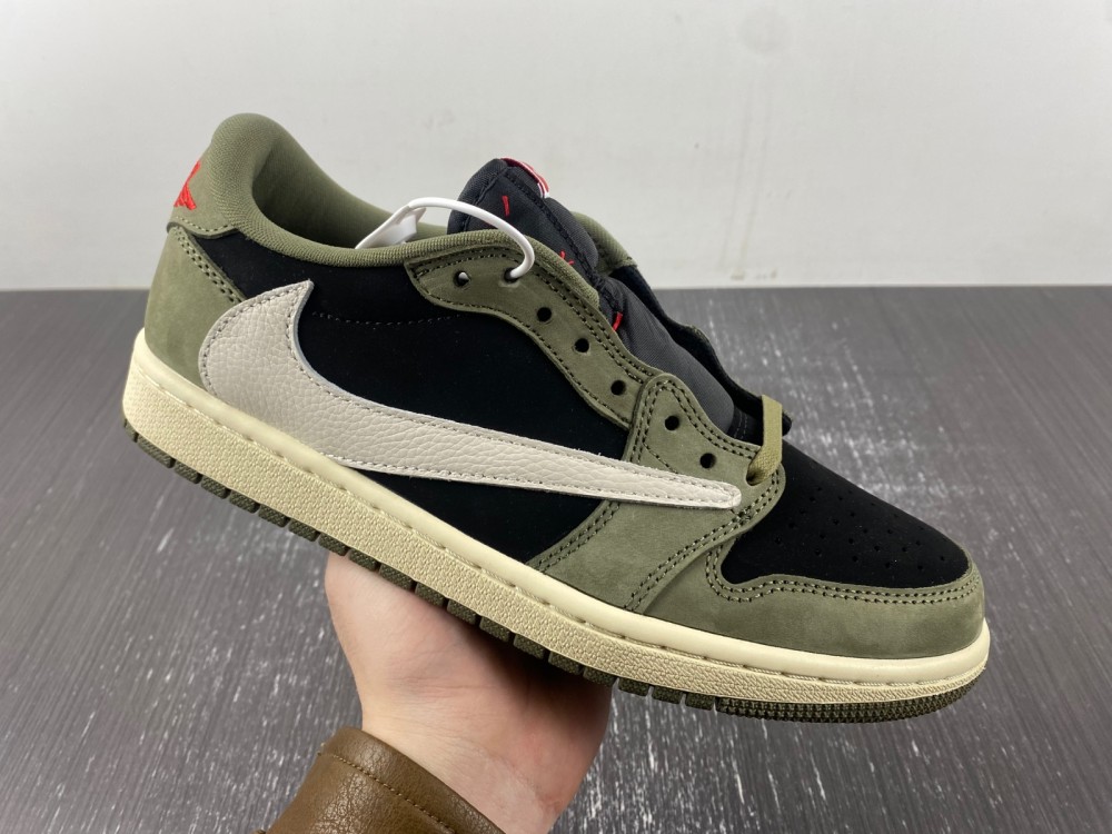 Travis Scott Air Jordan 1 Low Og Sp Black Olive Dm7866 002 9 - www.kickbulk.cc