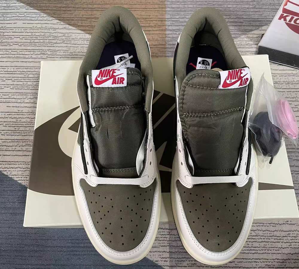 Travis Scott Air Jordan 1 Low Og Sp Medium Olive Dm7866 200 3 - www.kickbulk.cc