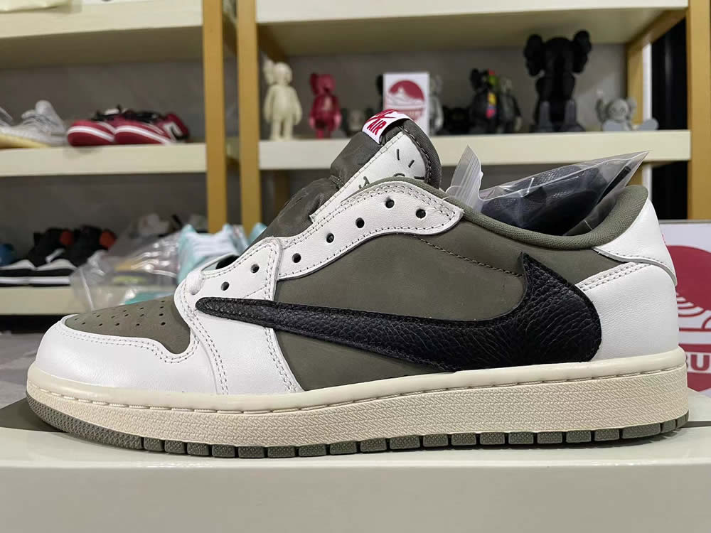 Travis Scott Air Jordan 1 Low Og Sp Medium Olive Dm7866 200 6 - www.kickbulk.cc