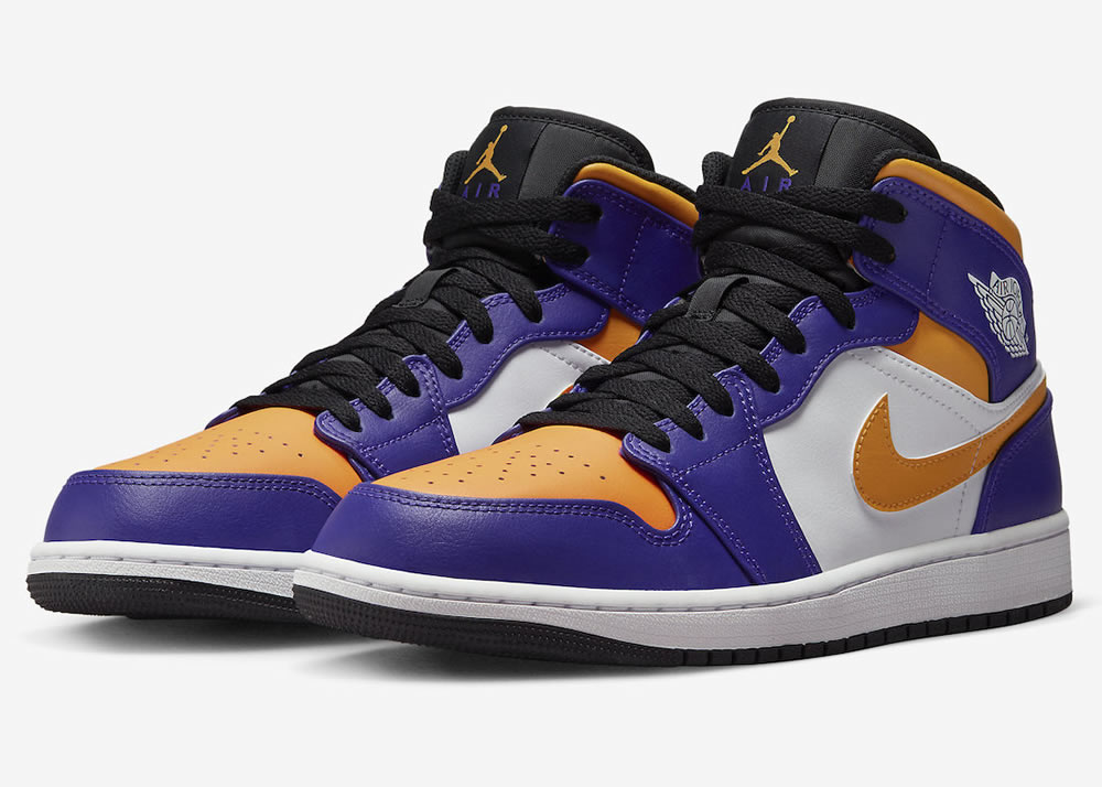 Air Jordan 1 Mid Lakers Dq8426 517 3 - www.kickbulk.cc