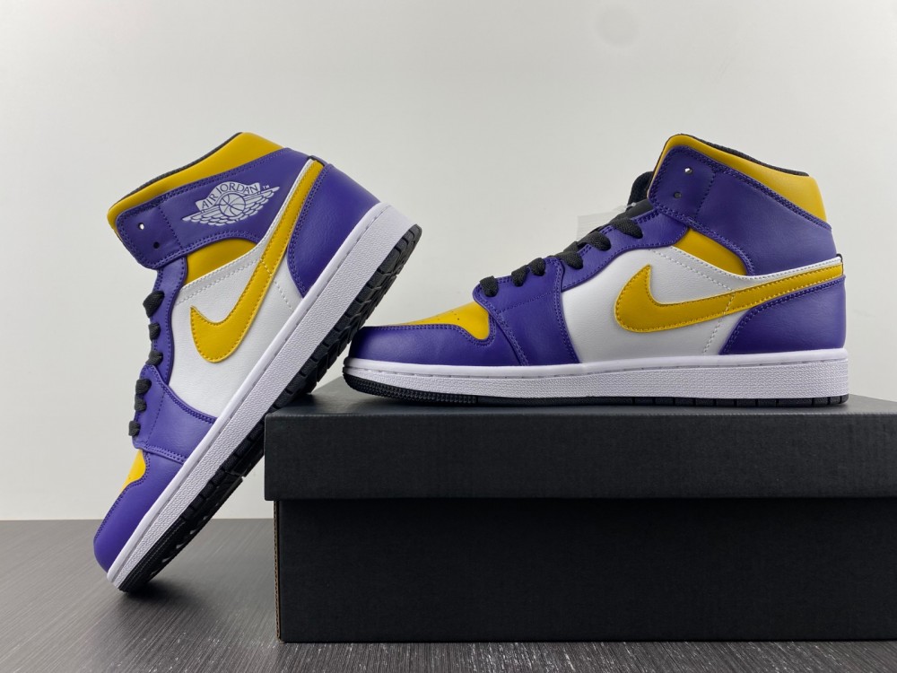 Air Jordan 1 Mid Lakers Dq8426 517 8 - www.kickbulk.cc