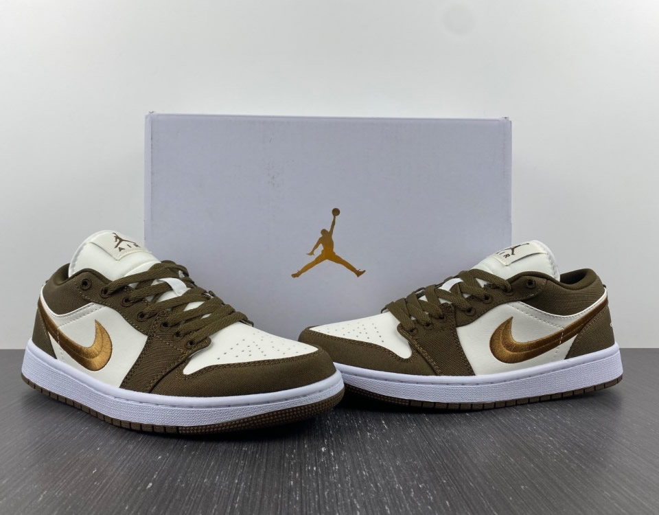 Air Jordan 1 Low Se Light Olive Wmns Dv0426 301 12 - www.kickbulk.cc